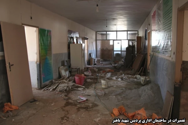 ادامه روند بازسازی و تعمیرات