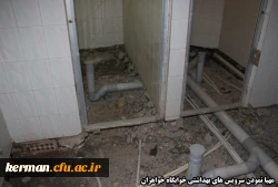 ادامه روند بازسازی و تعمیرات