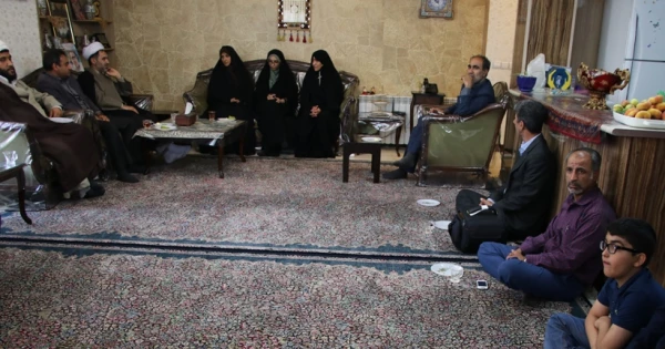 دیدار با خانواده سردار شهید حاج حسین بادپا