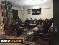 دیدار با خانواده شهید مغفوری
