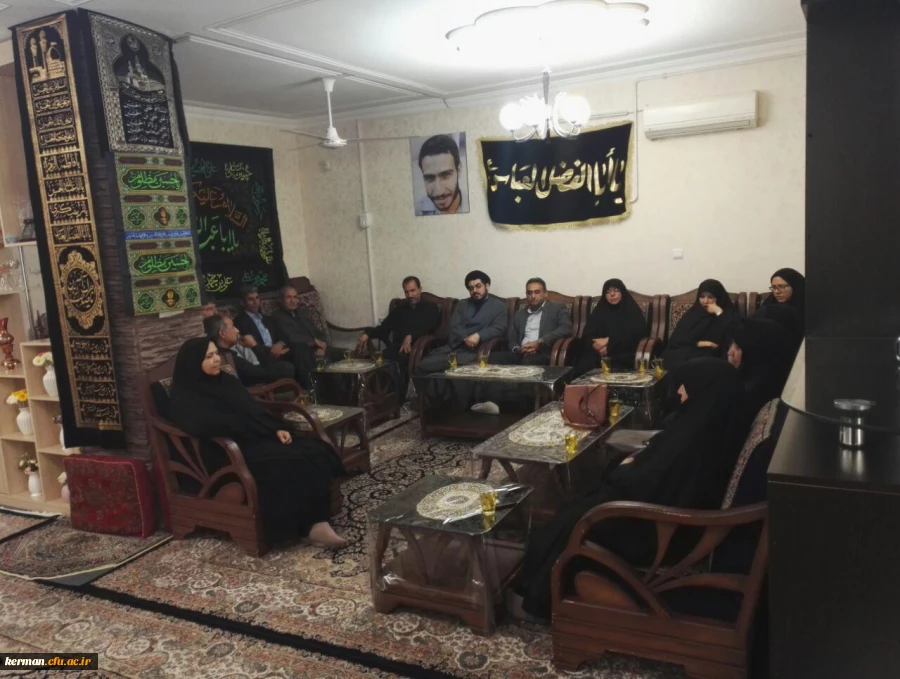 دیدار با خانواده شهید مغفوری