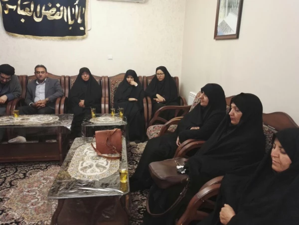 دیدار با خانواده شهید مغفوری