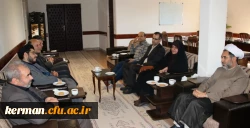 حضور در دانشگاه آزاد اسلامی کرمان به مناسبت انتصاب دکتر منظری توکلی به سمت ریاست این دانشگاه