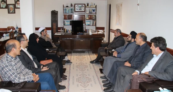 حضور در دانشگاه آزاد اسلامی کرمان به مناسبت انتصاب دکتر منظری توکلی به سمت ریاست این دانشگاه