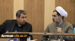 دکتر پور ابراهیمی در جلسه هیأت امناء دانشگاه فرهنگیان کرمان