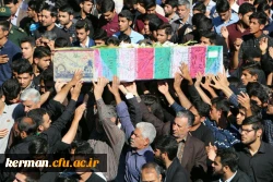 مراسم تشییع و تدفین پیکر پاک و مطهر شهدای گمنام