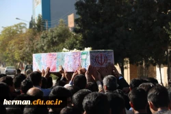 مراسم تشییع و تدفین پیکر پاک و مطهر شهدای گمنام