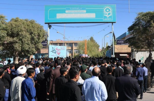 مراسم تشییع و تدفین پیکر پاک و مطهر شهدای گمنام