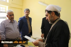 بازدید دکتر توان  از مراحل مصاحبه استخدام پیمانی آموزش و پرورش