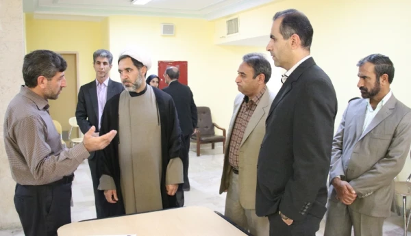 بازدید دکتر توان  از مراحل مصاحبه استخدام پیمانی آموزش و پرورش