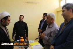 بازدید دکتر توان  از مراحل مصاحبه استخدام پیمانی آموزش و پرورش