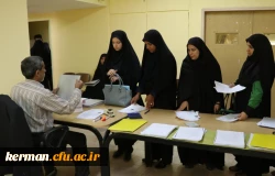 بازدید دکتر توان  از مراحل مصاحبه استخدام پیمانی آموزش و پرورش