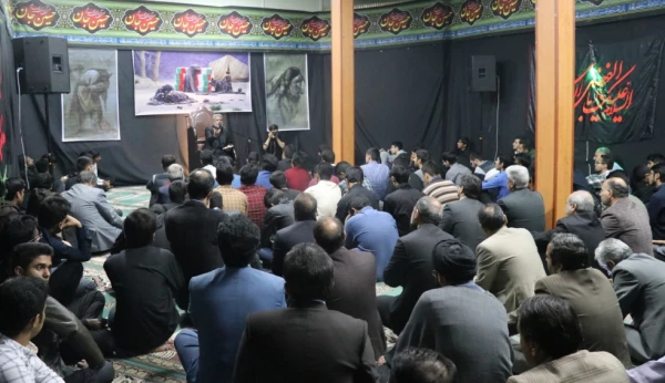 مراسم هفتمین روز تدفین شهدای گمنام