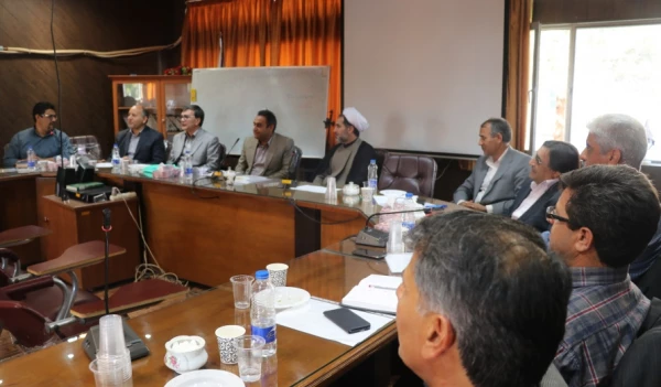 جلسه کارگروه کارورزی پردیس خواجه نصیر