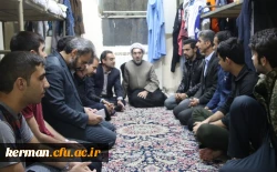 بازدید دکتر توان و همراهان از سراهای دانشجویی پردیس خواجه نصیر