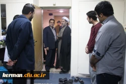 بازدید دکتر توان و همراهان از سراهای دانشجویی پردیس خواجه نصیر