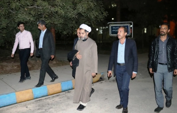 بازدید دکتر توان و همراهان از سراهای دانشجویی پردیس خواجه نصیر