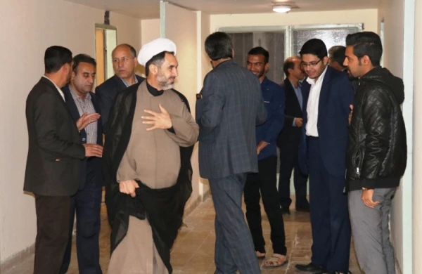 بازدید دکتر توان و همراهان از سراهای دانشجویی پردیس خواجه نصیر