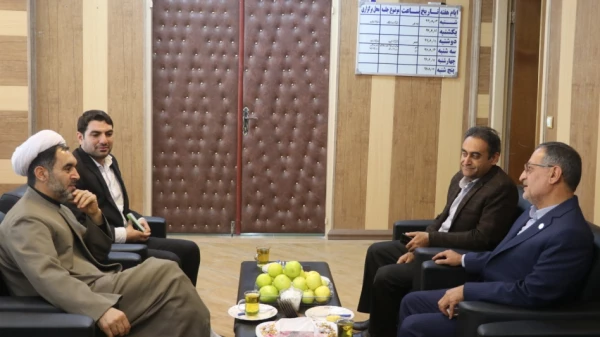 دیدار رؤسای دانشگاه های فرهنگیان کرمان و ولی عصر رفسنجان