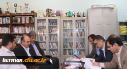 حضور علاءالدین کیا در واحد فرهنگی