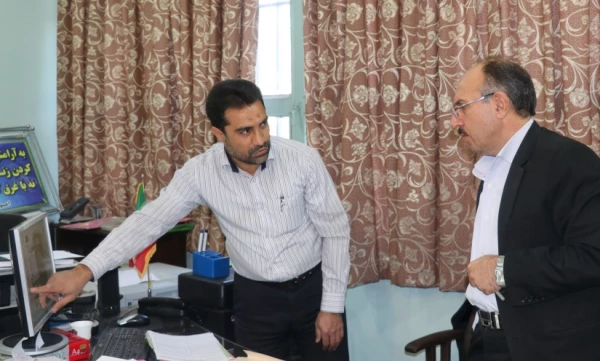 حضور علاءالدین کیا در واحد فرهنگی