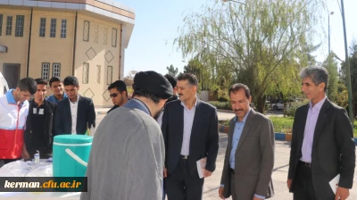 اجرای طرح غربالگری در پردیس خواجه نصیرالدین طوسی دانشگاه فرهنگیان استان کرمان