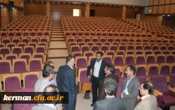بازدید علاءالدین کیا مدیر از سالن همایش ها