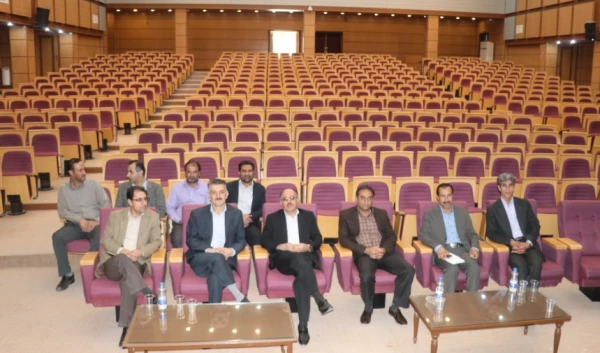 بازدید علاءالدین کیا مدیر از سالن همایش ها