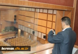 بازدید علاءالدین کیا مدیر از سالن همایش ها