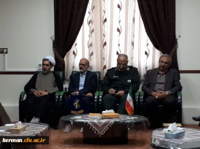نشست رؤسای دانشگاه های استان کرمان با فرماندهی سپاه ثارالله استان در مهمان سرای سپاه ثارالله استان کرمان برگزار شد