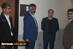 بازدید کارشناسان اداره نظارت و ارزیابی دانشگاه شهید باهنر