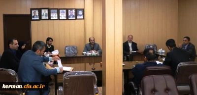 دومین نشست مسئولین کمیته های اجرایی مراسم کشوری هفته پژوهش در دانشگاه فرهنگیان استان کرمان