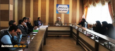 در سی امین شورای فرهنگی و اجتماعی دانشگاه فرهنگیان استان کرمان مقرر گردید:
مراسم شانزدهم آذرماه، روز دانشجو با محوریت تشکل های دانشجویی در پردیس ها باشکوه هر چه تمام تر برگزار گردد.