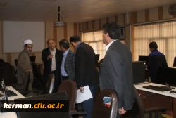 بازدید مدیریت امور پردیس های استان از آماده سازی سالن های کنفرانس، تکنولوژی و مهمانسرا جهت برگزاری مراسم کشوری هفته پژوهش – 14 آذرماه 96