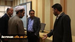 بازدید مدیریت امور پردیس های استان از آماده سازی سالن های کنفرانس، تکنولوژی و مهمانسرا جهت برگزاری مراسم کشوری هفته پژوهش – 14 آذرماه 96