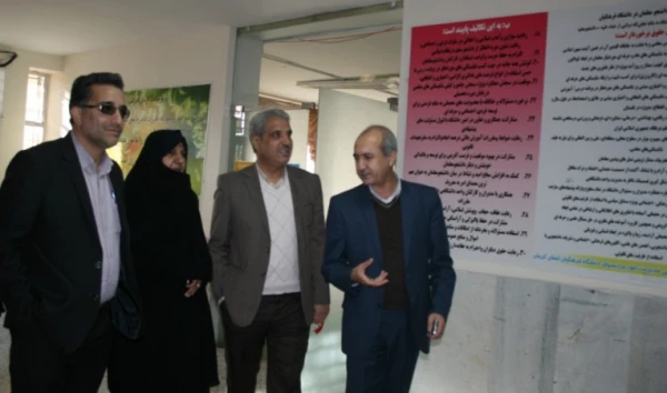 بازدید دکتر آقاخانی مدیر کل امور دانشجویی و همراهان از خوابگاه ها و سلف سرویس دانشگاه