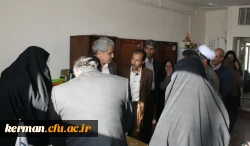 بازدید دکتر آقاخانی مدیر کل امور دانشجویی و همراهان از خوابگاه ها و سلف سرویس دانشگاه