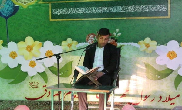 جشن میلاد پیامبر اکرم و امام صادق علیهم السلام در پردیس خواجه نصیرالدین طوسی