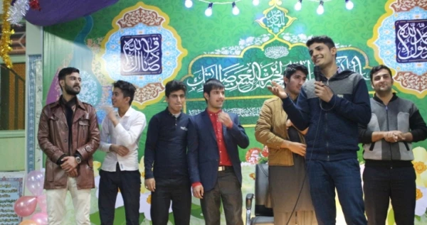 جشن میلاد پیامبر اکرم و امام صادق علیهم السلام در پردیس خواجه نصیرالدین طوسی