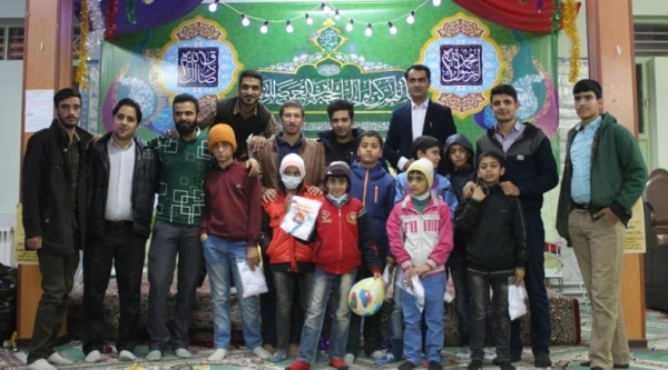 جشن میلاد پیامبر اکرم و امام صادق علیهم السلام در پردیس خواجه نصیرالدین طوسی