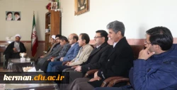 دیدار با نماینده ولی فقیه و امام جمعه محترم کرمان