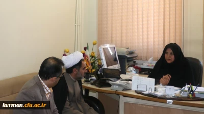 جلسه ریاست دانشگاه فرهنگیان استان کرمان با مدیرکل امور اجتماعی استانداری