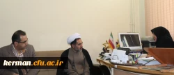 جلسه ریاست دانشگاه فرهنگیان استان کرمان با مدیرکل امور اجتماعی استانداری