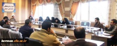 در شورای فرهنگی اجتماعی دانشگاه فرهنگیان استان کرمان مطرح شد: استان کرمان میزبان دومین جشنواره فرهنگی اجتماعی اساتید و کادر اداری منطقه سه کشوری