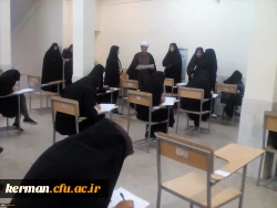 بازدید دکتر توان و همراهان از برگزاری امتحانات  پردیس شهید باهنر