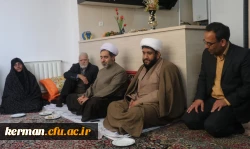 دیدار با خانواده شهید عبدا... زاده