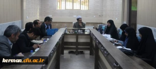 دومین جلسه کمیته فرهنگی و پیشگیری از آسیب های اجتماعی و مواد مخدر در دانشگاه فرهنگیان کرمان