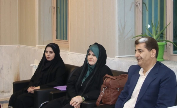 بازدید دکتر کیومرث احمدی و سرکار خانم دکتر باستانی پور از مدیریت امور پردیس ها