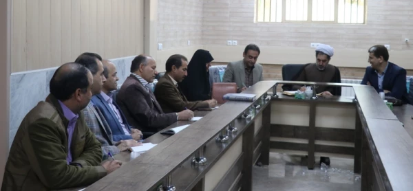 شورای اداری دانشگاه با حضور ناظرین اعزامی از سازمان مرکزی