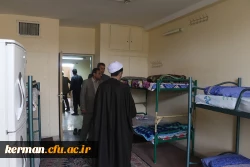 بازدید از مراحل آماده سازی پایگاه های اسکان نوروزی دانشگاه